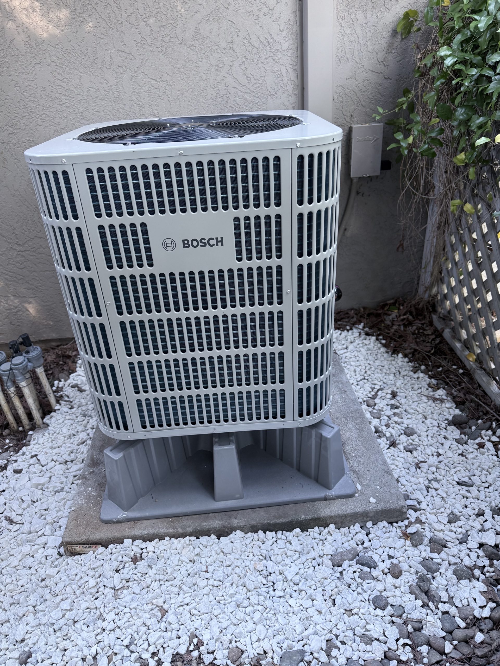 Bosch inverter heat pump and new furnace installation project photo 1 by Fusion Heating and Cooling