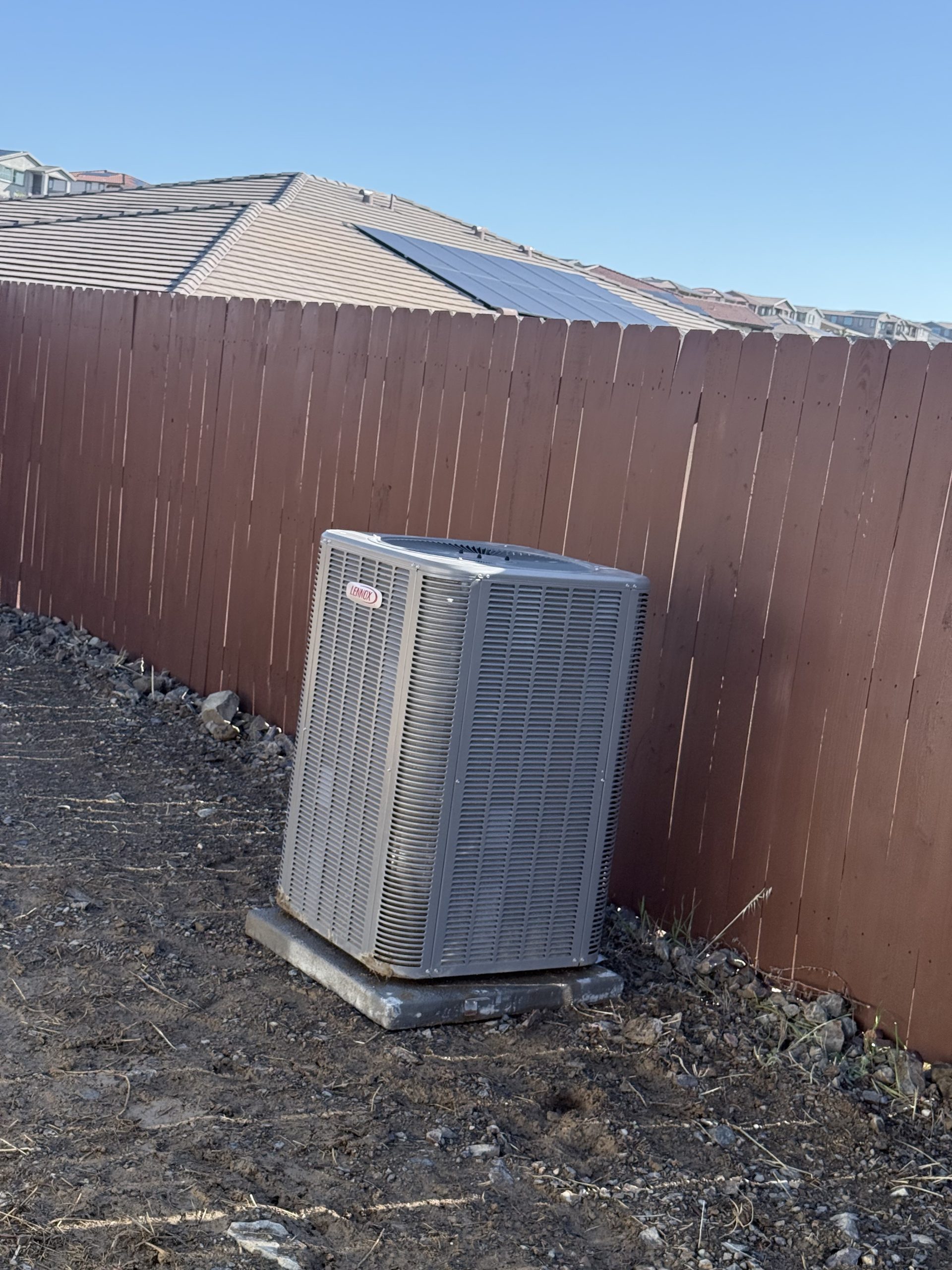 Penryn Lennox AC set aside during concrete work
